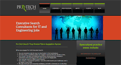 Desktop Screenshot of pro-techsearch.com